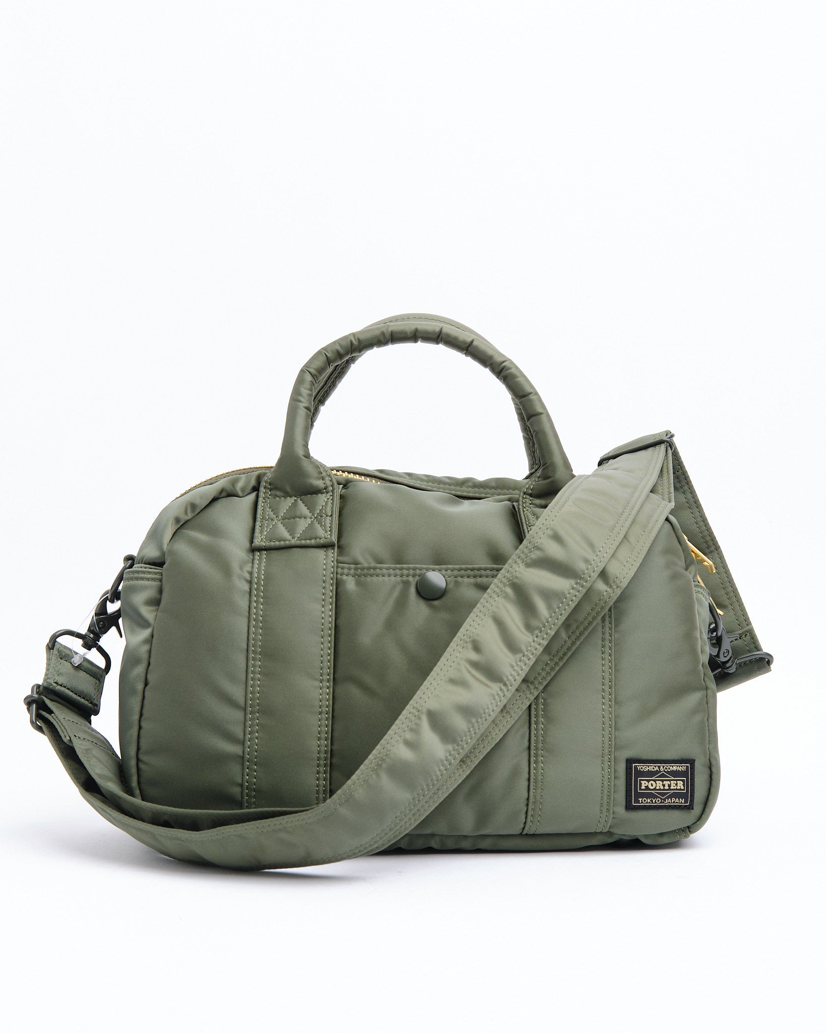 Porter door Yoshida | Nieuwe Tanker Boston Tas Saliegroen | Weide